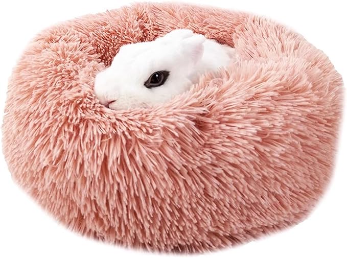 Chinchilla Bed Pink Burrowing Pet Bed for Guinea 11.8 inch