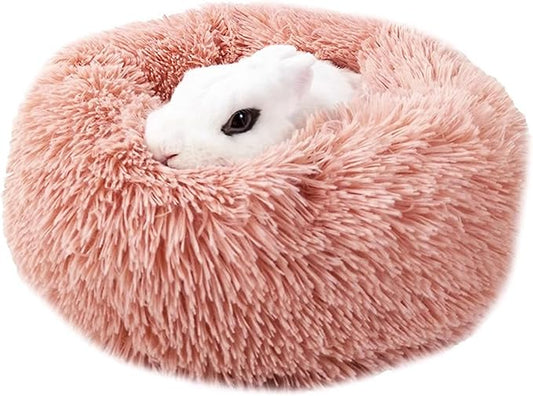 Chinchilla Bed Pink Burrowing Pet Bed for Guinea 11.8 inch
