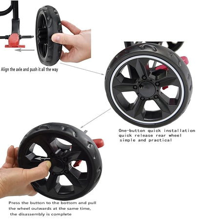 ROODO Escort 3Wheel Dog Stroller Pet Strollers Small