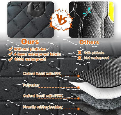 axGear Dog Car Seat Cover for Back Seat