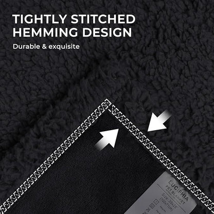 Luciphia Waterproof Blanket for Large Dogs Liquid Proof Medium（57" x 40"）