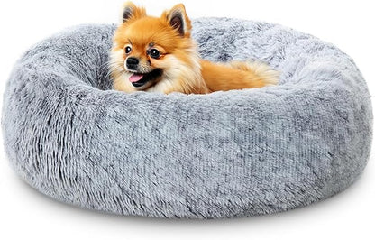 Calming Donut Dog Beds for Small Dogs and Cat 20")