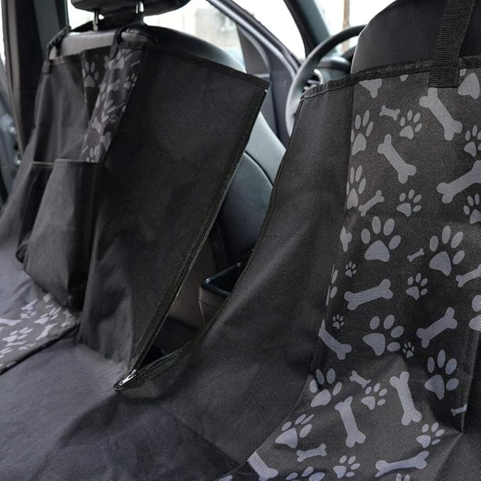 BDK Scooby Doo Waterproof Dog Car Seat Cover for Back Seat