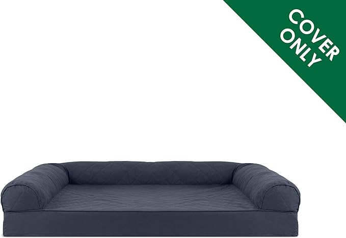 Furhaven Replacement Dog Bed Cover Quilted Sofa-Style