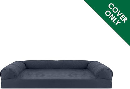 Furhaven Replacement Dog Bed Cover Quilted Sofa-Style