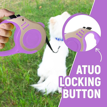 Retractable Dog Leash Automatic Telescopic Tractor Dog Tape 10/16 FT