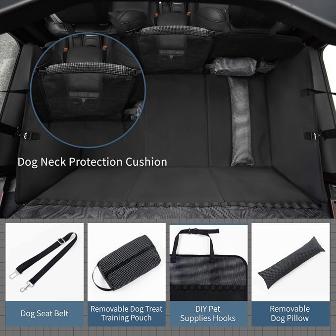 Dog Car Seat Cover for Back Seat