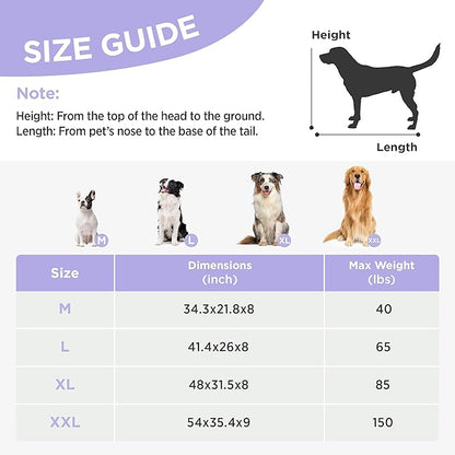 Lesure Elevated Raised Outdoor Dog Bed 49"