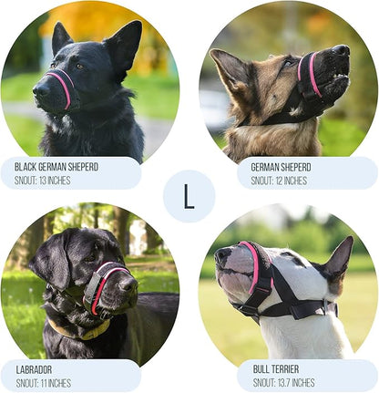 Gentle Muzzle Guard for Dogs