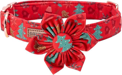 Elegant little tail Christmas Dog Collar