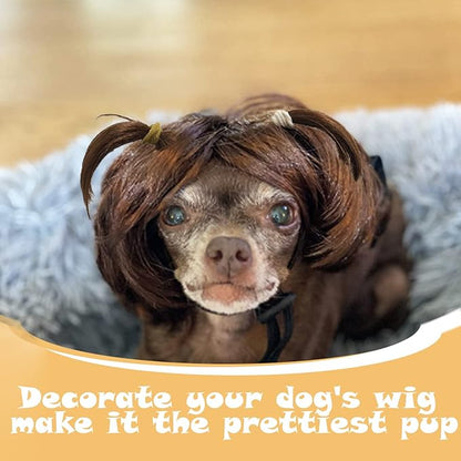 Dog Wig Pet Costumes