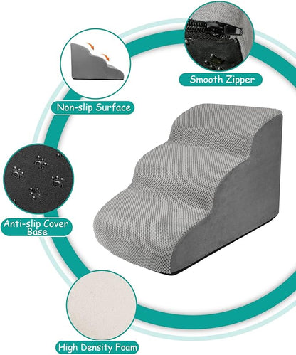 Dog Stairs Ramp 3 Tiers