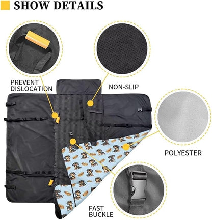 AFPANQZ Dachshund Car Dog Cat Seat Cover Large
