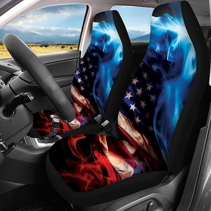Fire American Pattern Seat Cover Sets for Cars