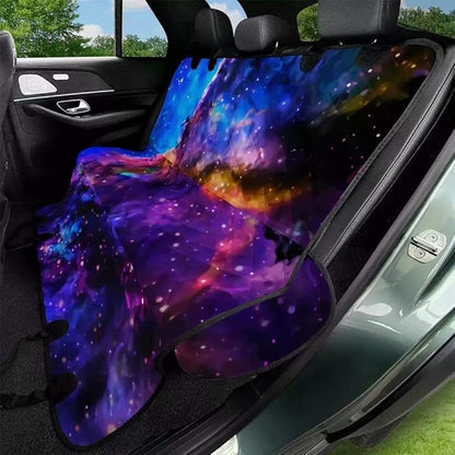 AFPANQZ Galaxy Nebula Dog Seat Cover Bucket