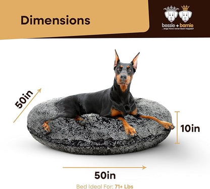 Bessie and Barnie Bagel Donut Dog Bed