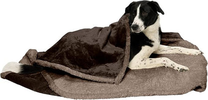Furhaven Waterproof & Self-Warming Throw Blanket for Dogs & Indoor Cats