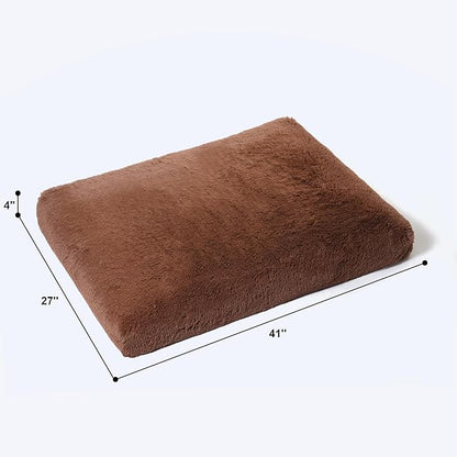 Plush Dog Crate Bed 41"x27")