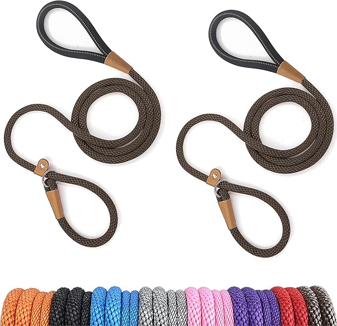 lynxking 6 FT Dog Leash Slip Lead 2