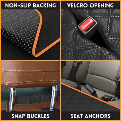 Dog Car Seat Cover Protector 100% Waterproof