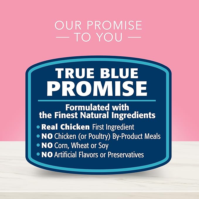 Blue Buffalo True Solutions Blissful Belly Natural Digestive Care Adult Dry Dog Food, Chicken 4-lb