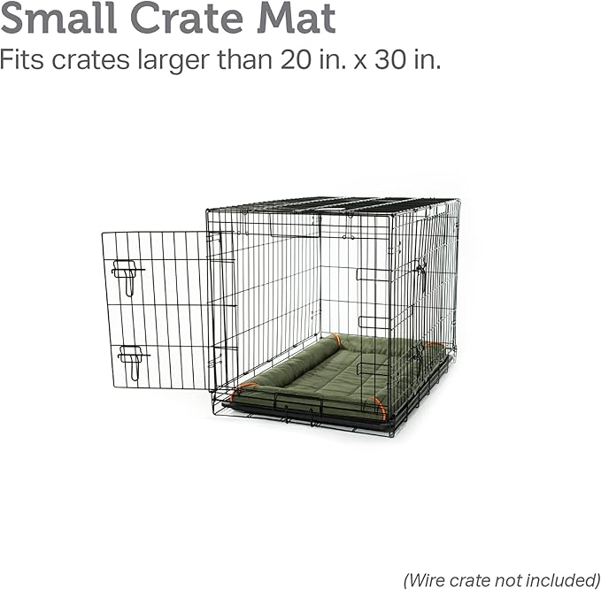 Friends Forever Bolster Dog Crate Mat 30 Inch