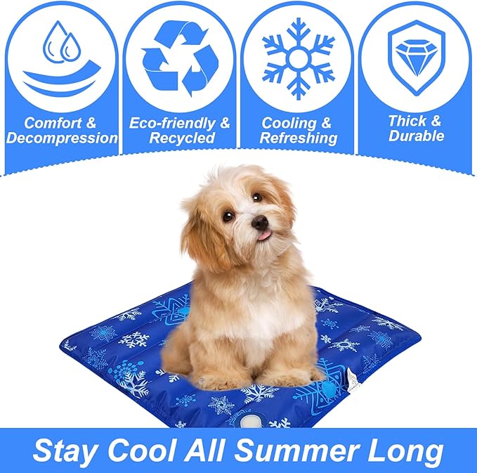 Dog Cooling Mat 17.5" x 17.5"