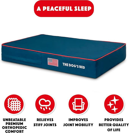 The Dog’s Bed Orthopedic Memory Foam Dog Bed 40x25, Pain