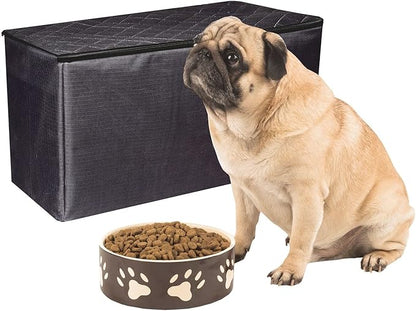 HOME DISTRICT PET Rear Car Seat Gap Filler Back Seat Extender for Dogs with Storage 100 Pounds