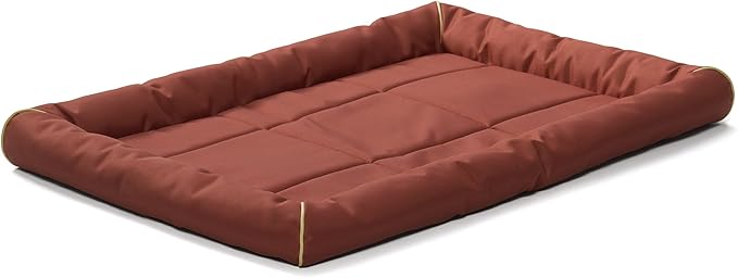 MidWest Homes for Pets Maxx Dog Bed for Metal Dog Crates 42-Inch, Brick