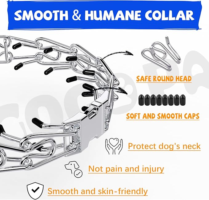 Adjustable Buckle Dog Training Collar for Large Medium Small Dogs