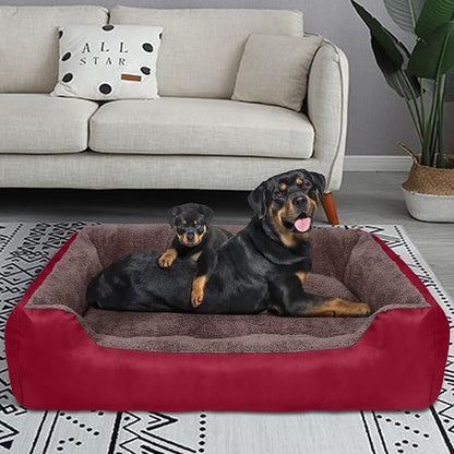 PUPPBUDD Dog Beds for Extra Large Dogs
