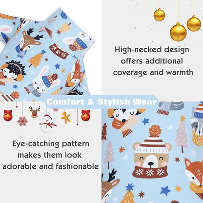 CuteBone Turtleneck Dog Pajamas Pet Clothes Thermal Dralon Onesie Cashmere High-Necked Puppy Pjs Coat GP10L