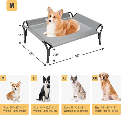 Veehoo Cooling Raised Dog Bed