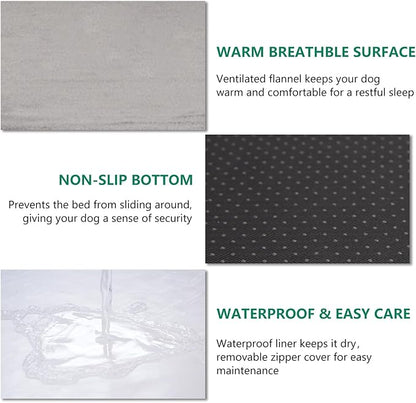 XL Dog Beds for Extra Large Dogs Washable 80 lbs