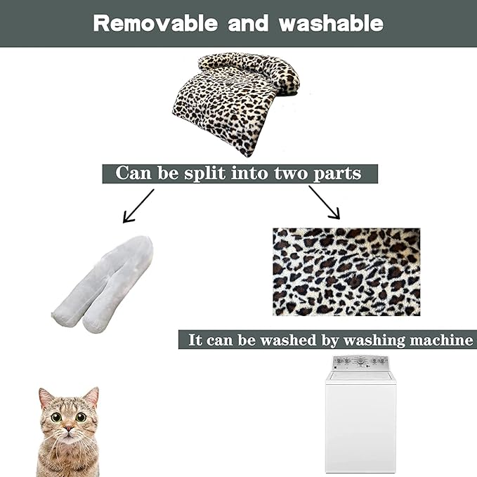 Dog/Cat Sofa Bed Mat Cover Soft Plush