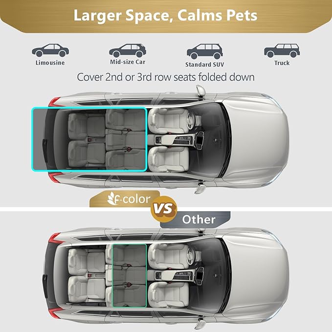 F-color SUV Cargo Liner for Dogs