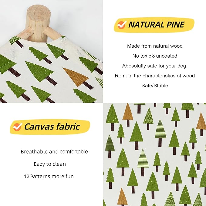 Patas Lague Cat and Dog Hammock Bed Small Dog Bed