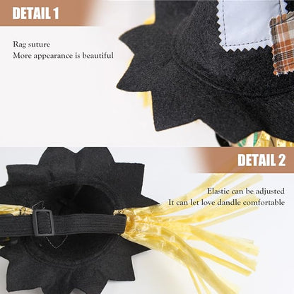 NAMSAN Halloween Pet Costume for Cats Small Dogs