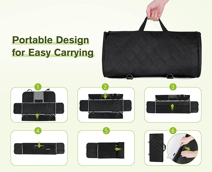 Pecute Dog Car Seat Cover for Back Seat Truck(57x 53in)