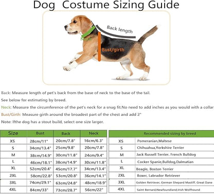 Dog Prisoner Costume,Orange Jailbird Inmate Prison Dog Outfit,Halloween Costume for Pets