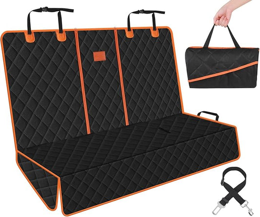 Pecute Dog Seat Cover for Back Seat