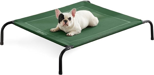 Bedsure Medium Elevated Cooling Outdoor Dog Bed 43 inches