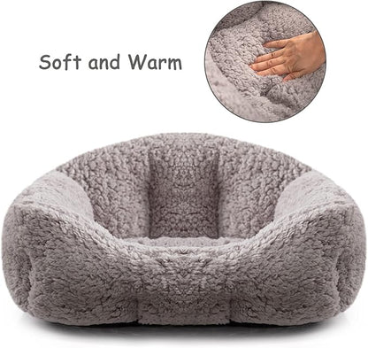 Hollypet Sherpa Fleece Dog Bed
