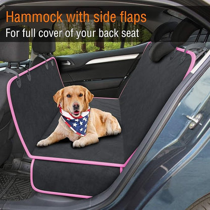 Active Pets Dog Car Seat Cover Car Seat Protector- Dog Seat Cover for Back Seat of SUVs