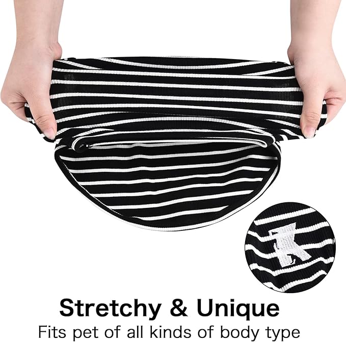 Koneseve Dog Shirt Vest Lightweight Stretchy Dog T-Shirts 2 Pack 6XL ]