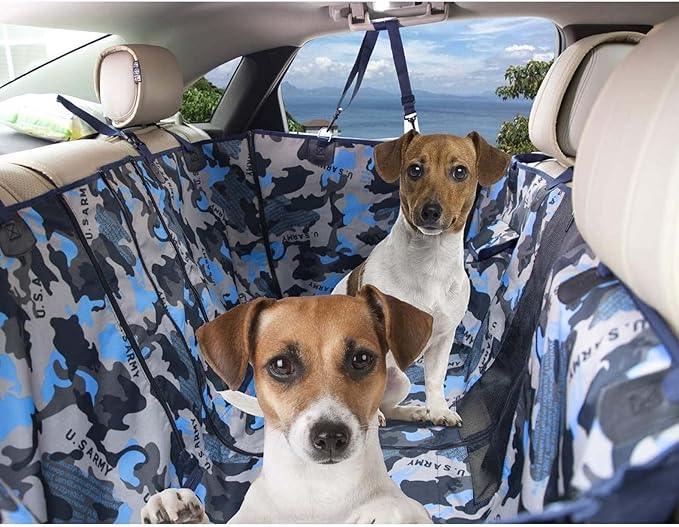 Dog Car Seat Cover for Back Seat