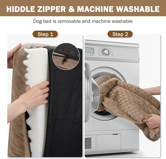 INVENHO Orthopedic Dog Bed for Extra Large Dogs