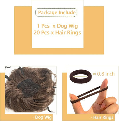 Dog Wig Pet Costumes