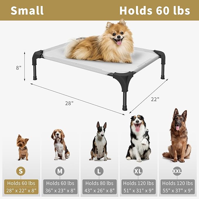 Cooling Elevated Dog Bed